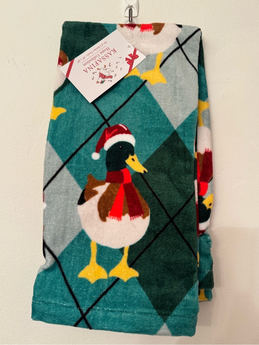Mallard Duck Christmas Towels
